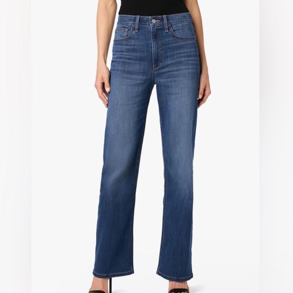 joes jeans 25 NEW wide leg full length wangari dark Wash Flawed - Picture 2 of 10